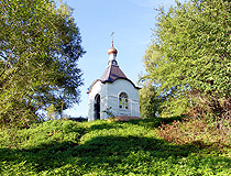 Orthodox chapel in Kaluga Oblast