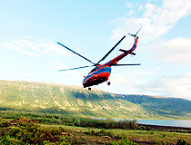 Helicopter - a great way to explore Krasnoyarsk Krai