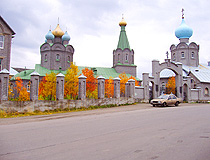 St. Nicholas Cathedral - the main Orthodox church in Murmansk