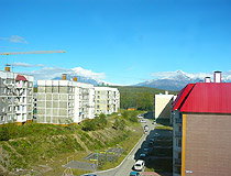 Apartment buildings in Petropavlovsk-Kamchatsky