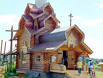 Wooden church in Tver Oblast