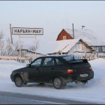 Travelling to Naryan-Mar city, Russia