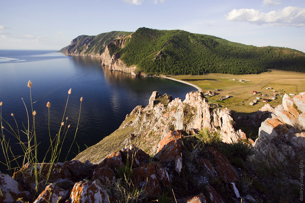 Uzury area, Olkhon Island, Baikal Lake, Russia view 1