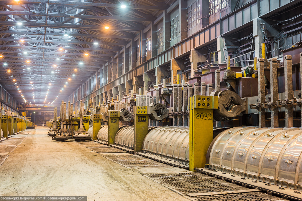 The second largest aluminum plant in the world · Russia