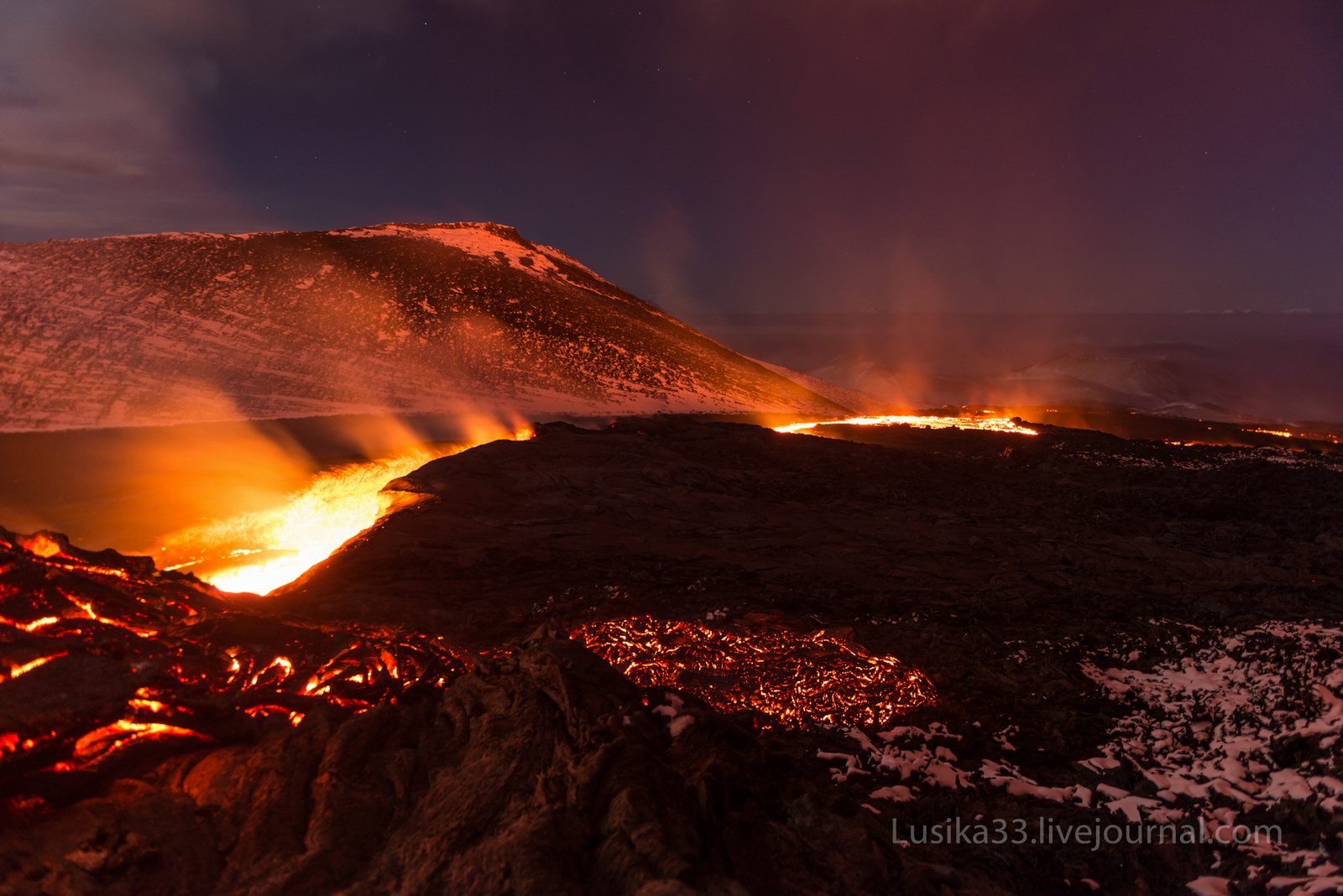 The eruption of the volcano Tolbachik in Kamchatka \u00b7 Russia Travel Blog