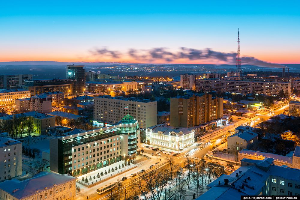 Winter in Ufa \u2013 the view from above \u00b7 Russia Travel Blog