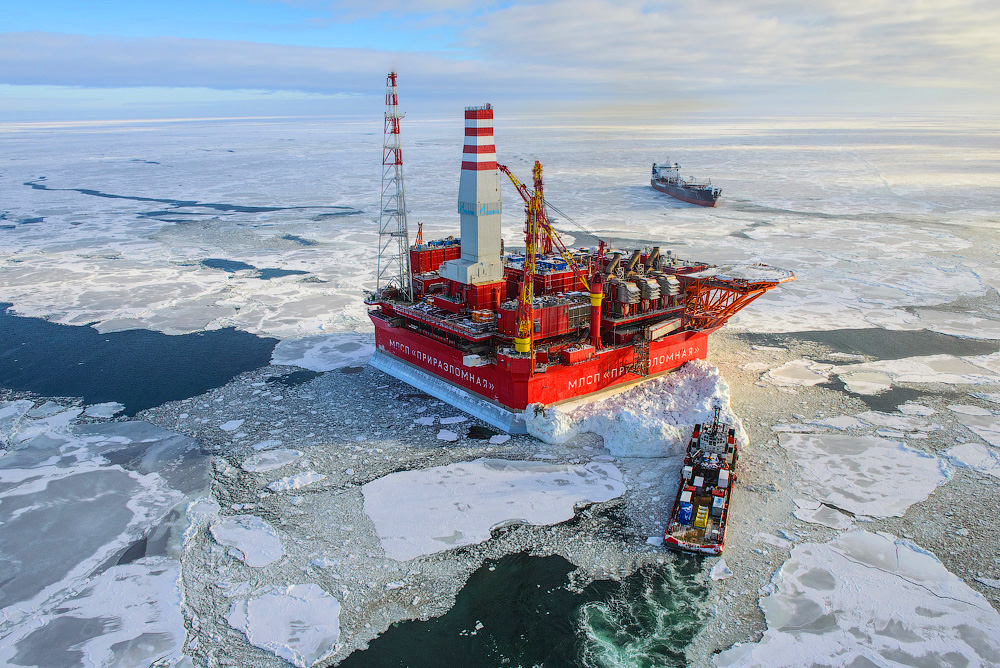 Oil Production On The Shelf In The Russian Arctic · Russia Travel Blog