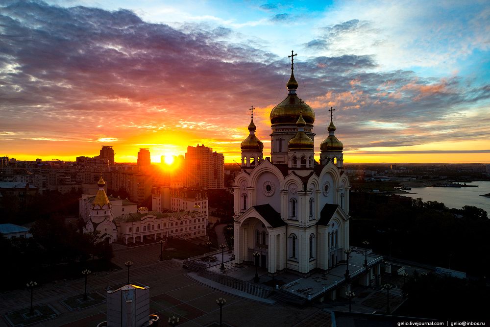 Khabarovsk - the view from above · Russia Travel Blog