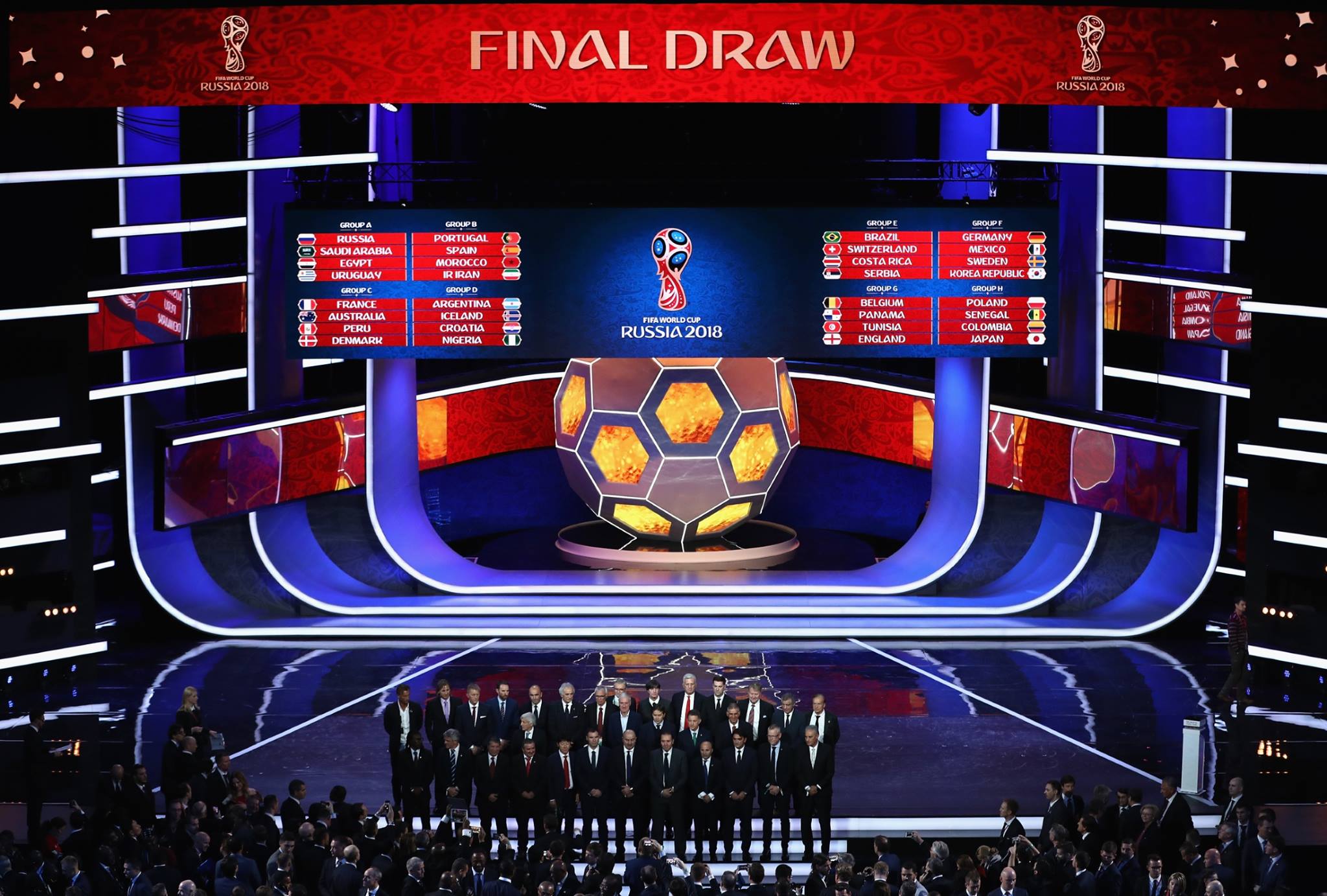 Final Draw Of The Fifa World Cup 2018 In Russia · Russia Travel Blog 1927