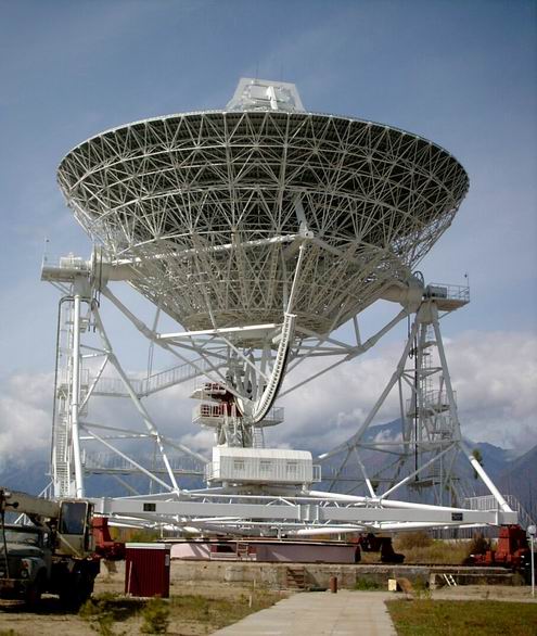 Buryatia Republic of Russia radio telescope photo