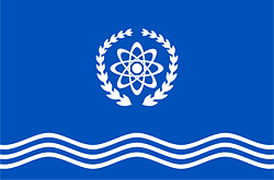 Obninsk city flag
