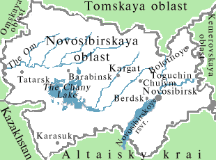 Карту Города Новосибирска
