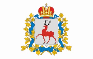 Nizhny Novgorod (Nizhniy Novgorod) Russia region (oblast) flag picture