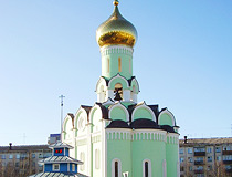 Church in Novodvinsk south of Arkhangelsk