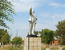 Lenin Monument in Astrakhan Oblast