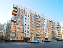 Typical 9-story residential building in Belgorod