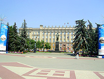Sobornaya Square - the main square of Belgorod