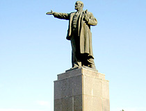 Lenin Monument in Blagoveshchensk