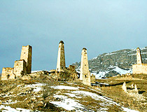 Old stone towers of Chechnya