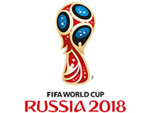 Logotype of World Cup 2018 in Russia