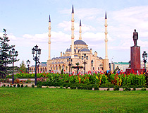 The Heart of Chechnya mosque in Grozny