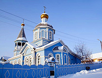 Orthodox church in the Irkutsk region