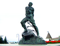 Monument to Mussa Jalil in Kazan