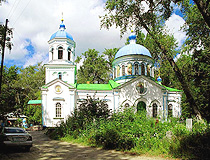 Resurrection Church in Shadrinsk - the second largest city of Kurgan Oblast