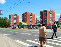 Apartment buildings in Lipetsk