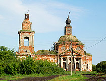 Abandoned church in Mordovia