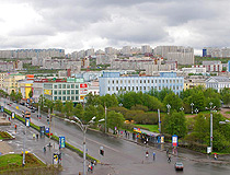 General view of Murmansk