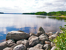 Lake in the Murmansk region