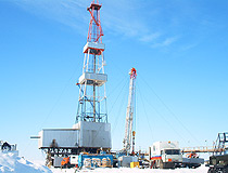 Extraction of oil in the Nenets region