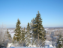 Winter in Nizhny Novgorod Oblast