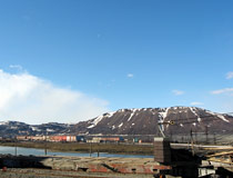 Mount Schmidt in Norilsk