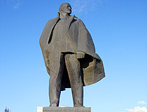 Lenin Monument in Novosibirsk
