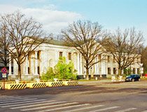 The main office building of the Institute of Physics and Power Engineering in Obninsk