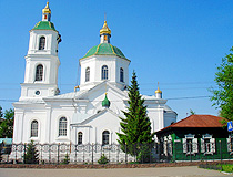 Cathedral of the Exaltation of the Holy Cross in Omsk