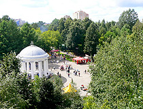 Rotunda in Gorky Park in Perm