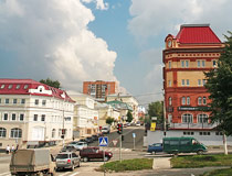 Podolsk street scenery