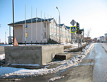 Salehard city street view