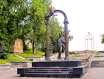Monument to Pushkin in Saransk