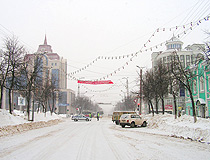 Winter in Saransk