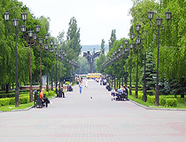 Friendship Boulevard in Stary Oskol