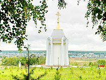 Orthodox chapel in the Tomsk region