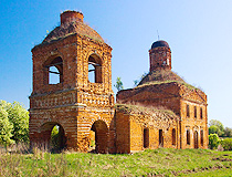 Abandoned church in the Tula region