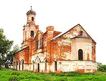 Abandoned church in Tyumen Oblast