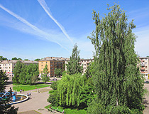 Velikiye Luki is a green city