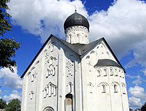 Church of the Transfiguration on Ilyin in Veliky Novgorod