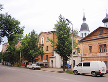 On the street in Velikiye Luki